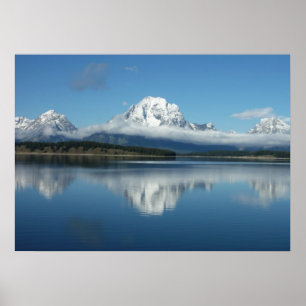 Affiches Reflet du mont Moran dans le Grand Teton