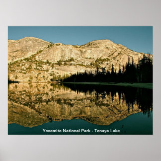 Affiches Reflets au lac Tioga dans Yosemite