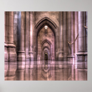 Affiches Reflets de la cathédrale nationale de Washington