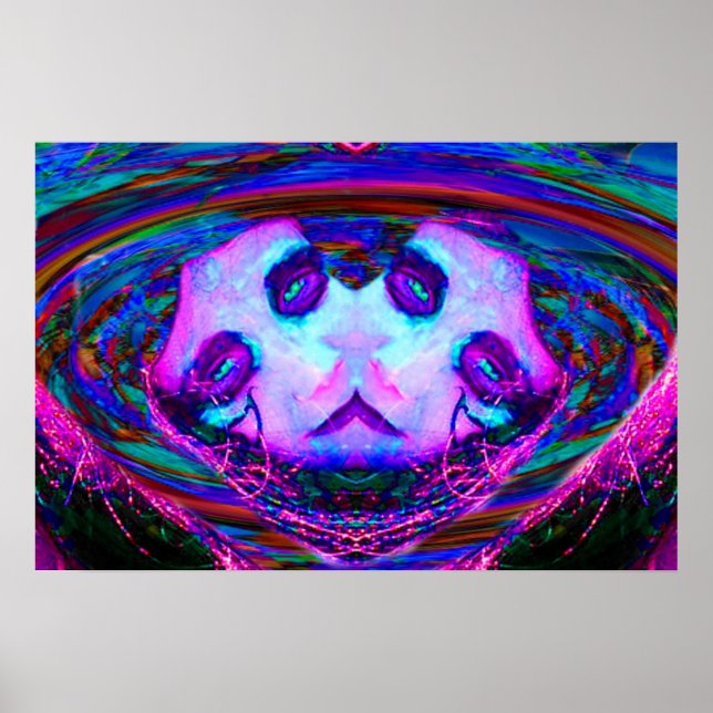 Affiches Réflexion miroir (Devant)