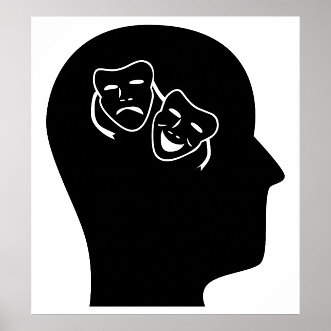 Affiches Réflexion sur le drame (Devant)