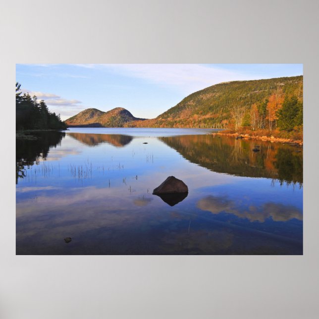Affiches Réflexions bleues (Devant)