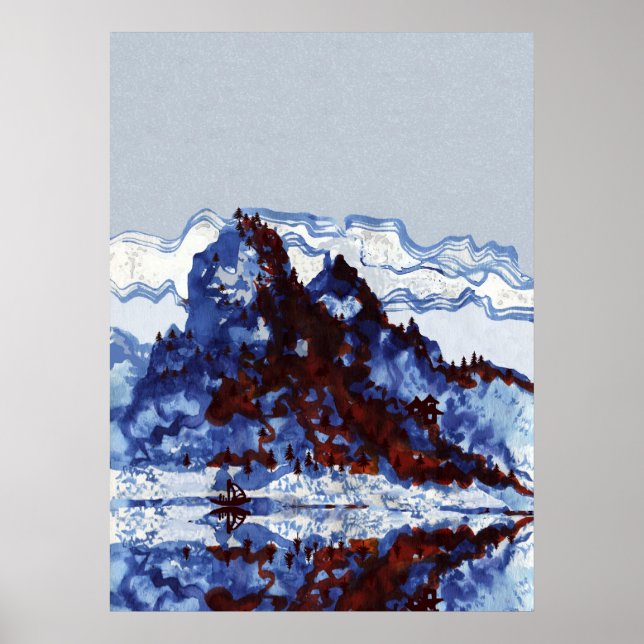 Affiches Réflexions chinoises (Devant)