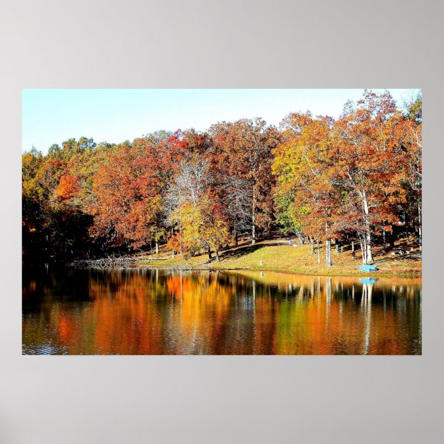 Affiches Réflexions d'automne (Devant)