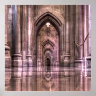 Affiches Réflexions de la cathédrale nationale de Washingto