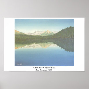 Affiches Réflexions de lac auke