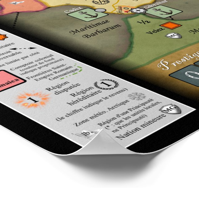 Affiches Refonte du plateau de jeu Grand Siècle (version fr (Coin)