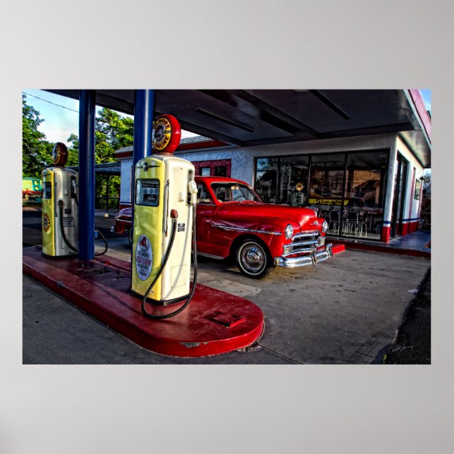 Affiches Regarder dans le temps (Devant)