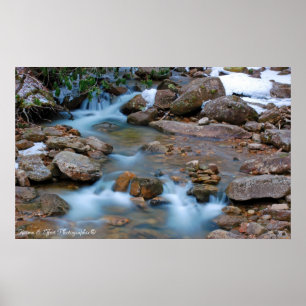 Affiches Région de crique de thé de rivière de Williams