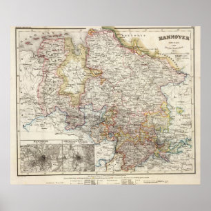 Affiches Région de Hanovre en Allemagne