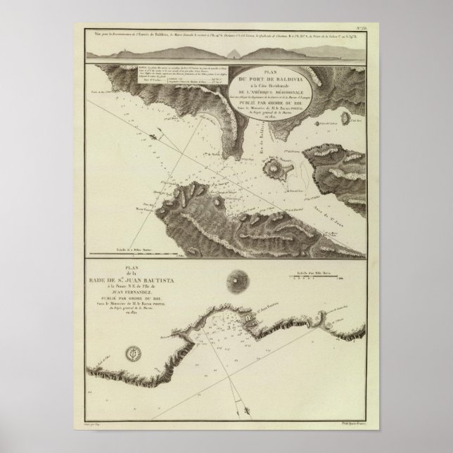 Affiches Région de Valdivia Chili (Devant)