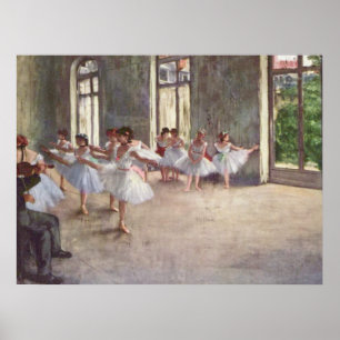 Affiches Rehearsal Degas