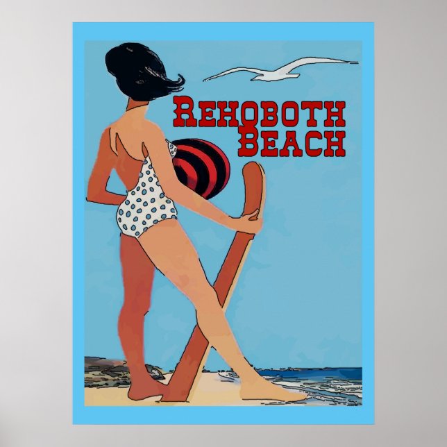 Affiches Rehoboth Beach, (Devant)