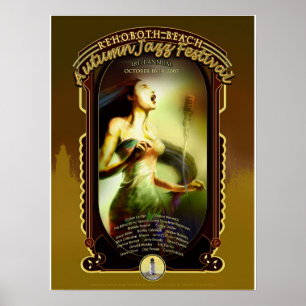 Affiches Rehoboth Beach Automne Jazz Fest 2007