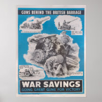 Réimpression de l'affiche britannique de guerre.