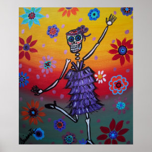 Affiches Reine de la danse de la Fête des morts