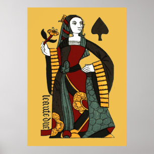 Affiches Reine des pique
