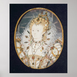 Affiches Reine Elizabeth I, c.1595-1600