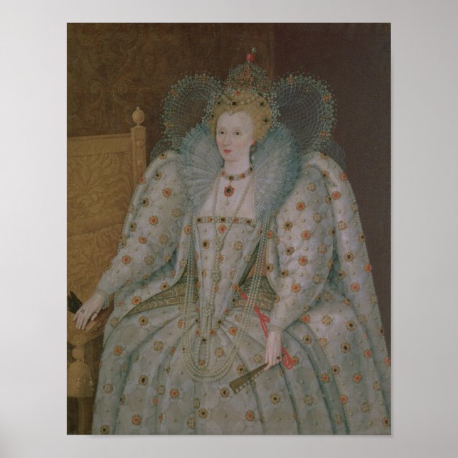 Affiches Reine Elizabeth I d'Angleterre et d'Irlande (Devant)