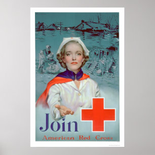 Affiches Rejoignez la Croix-Rouge - Infirmière (US00306)