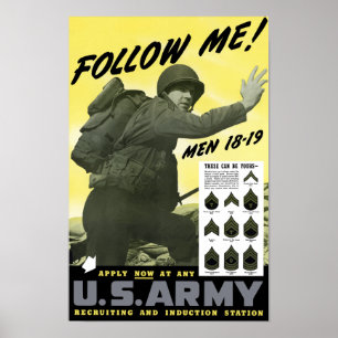 Affiches Rejoignez L'Armée — 2ÈME GUERRE MONDIALE