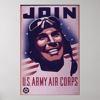 Affiches Rejoignez Le Corps Aérien De L'Armée