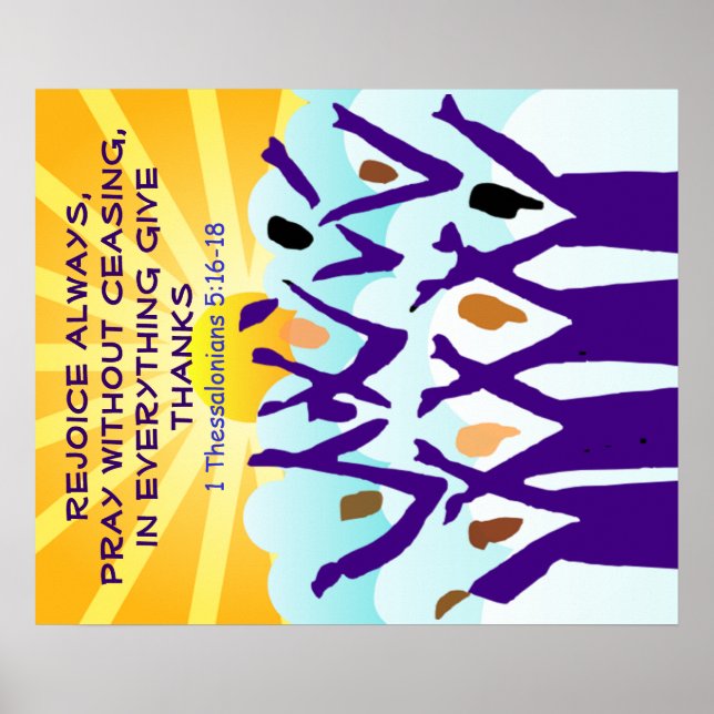 Affiches Réjouissez-vous de l'affiche (Devant)