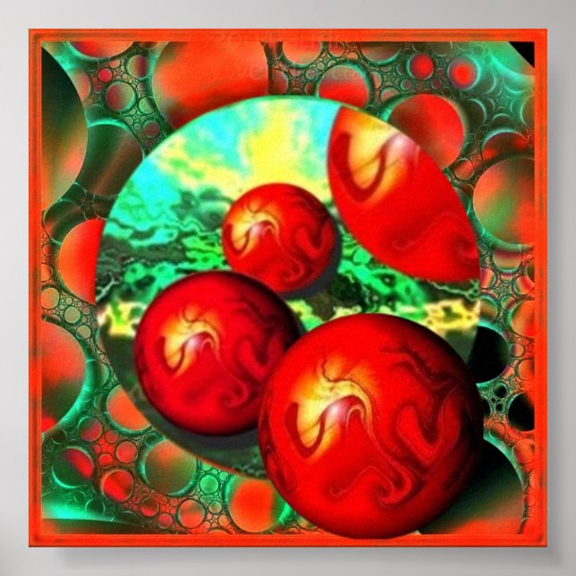 Affiches releasing the orbs (Devant)