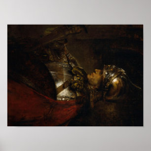 Affiches Rembrandt Man in Armor