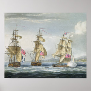 Affiches Remise du fort de Tamatave, gravée par T.