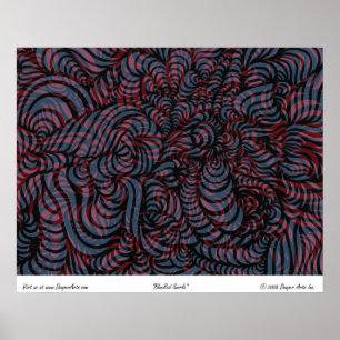 Affiches Remous Bleu-Rouges