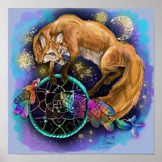 Affiches Renard DreamCatcher (Devant)