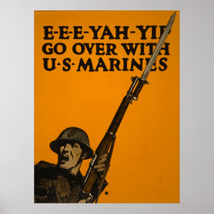Affiches Rendez-Vous Avec Les Marines Américaines