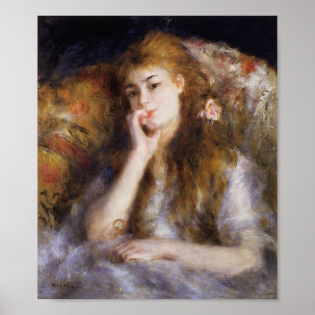 Affiches Renoir, Le Penseur (Devant)