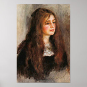 Affiches Renoir "Portrait of Julie Manet"