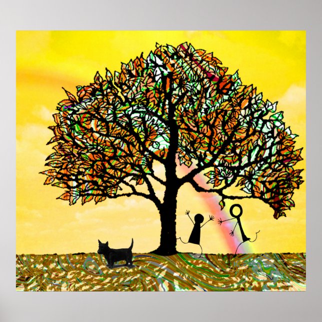 Affiches Renouvellement de l'arbre de vie (Devant)