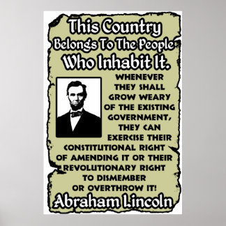 Affiches Renverser Le Gouvernement