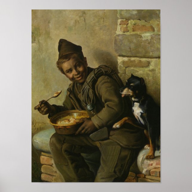 Affiches Repas pour le balai de Chimney (Devant)