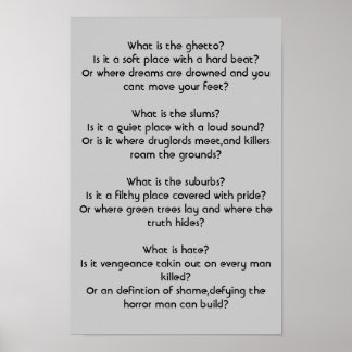 Affiches Répondez-moi