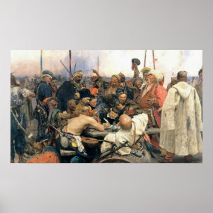 Affiches Réponse des cosaques zaporozhiens