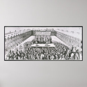 Affiches Représentation théâtrale extérieure avec Antoi