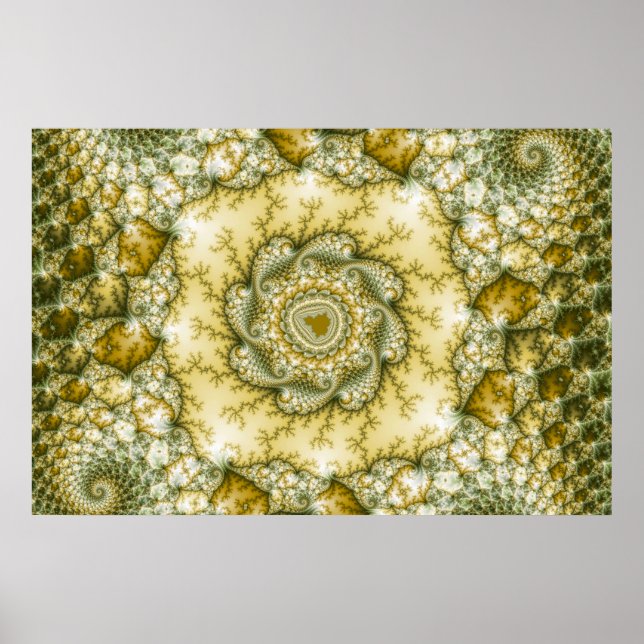 Affiches Reptilien - Art fractal (Devant)