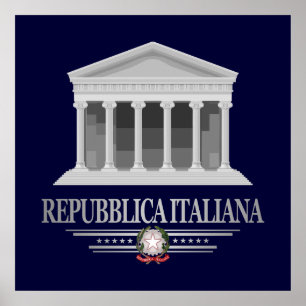 Affiches Repubblica Italiana (Panthéon)