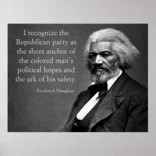 Affiches Républicain de Frederick Douglass