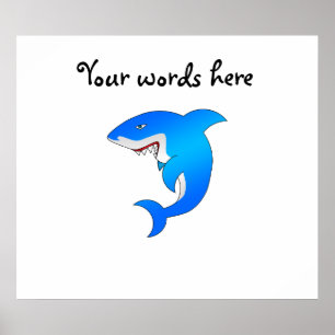 Affiches Requin bleu