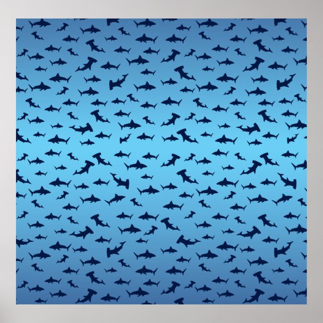 Affiches requin marteau (Devant)