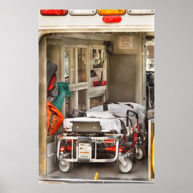 Affiches Rescue - Inside the Ambulance (Devant)