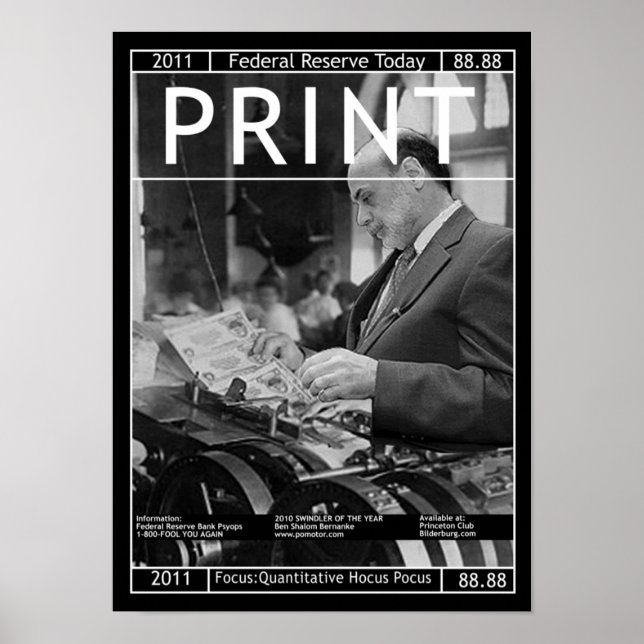 Affiches Réserve fédérale aujourd'hui - IMPRIMER (Devant)