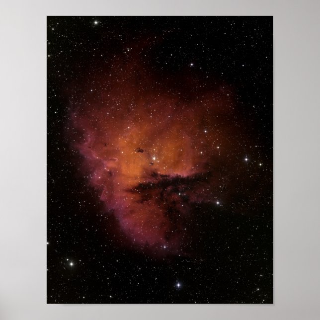 Affiches Réserver Globules dans NGC 281 (Devant)