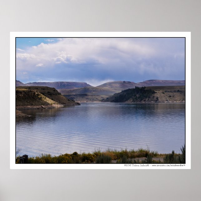 Affiches Réservoir Blue Mesa dans le sud du Colorado (Devant)